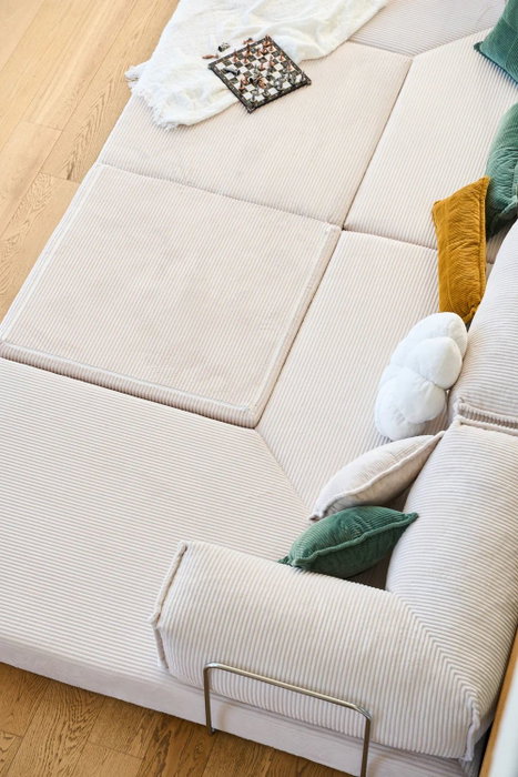 Atelier Del Sofa Kanyon - Sofá-Cama Esquinero Crema Atelier Del Sofa Kanyon - Sofá-Cama Esquinero Crema